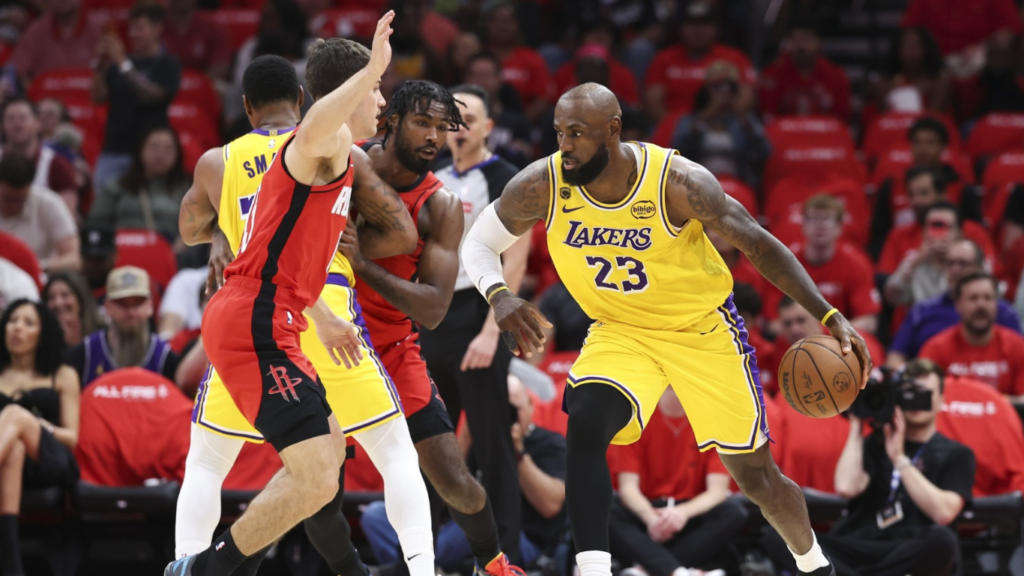 Lakers vs Houston juego 5