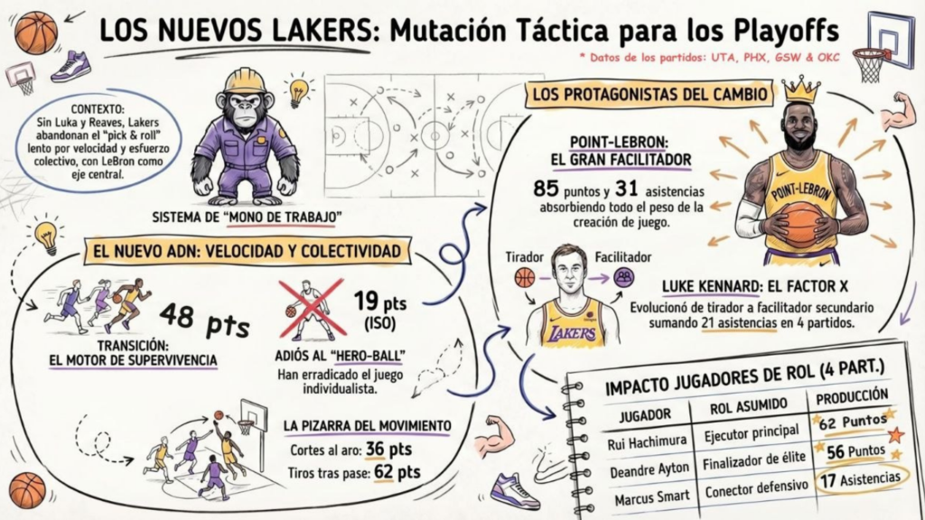 Análisis de Lakers vs Rockets con la mirada de Jorge Lorenzo 2