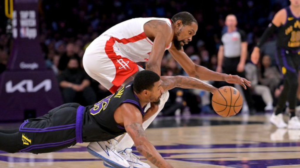 marcus smart y kevin durant playoffs lakers houston