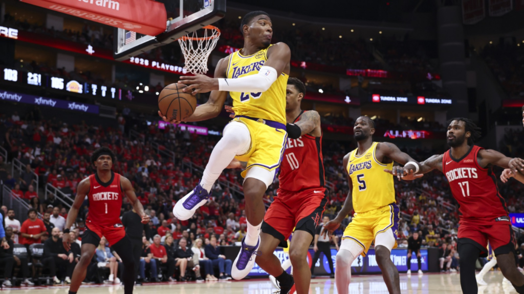 lakers 3-0 sobre rockets