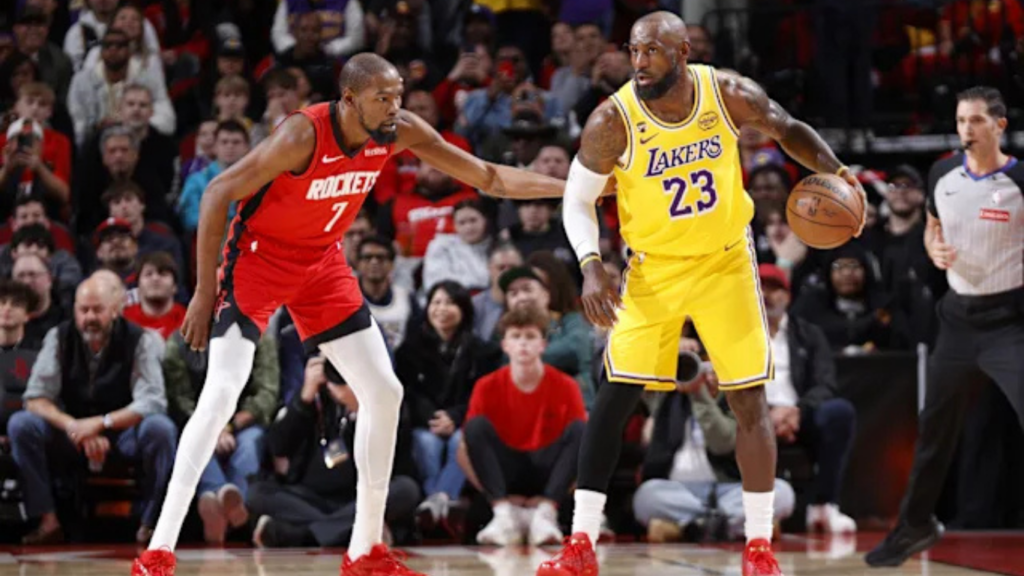 Lebron James contra Kevin Durant