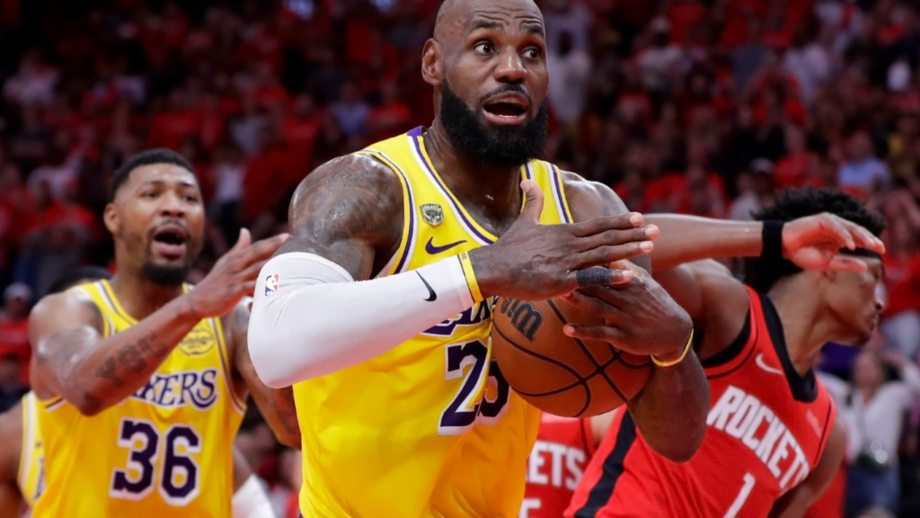 lebron james vs rockets playoffs