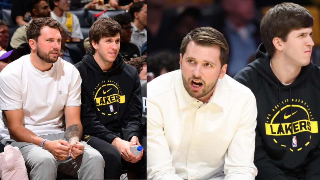 Austin reaves y luka doncic lesionados en la serie de playoffs