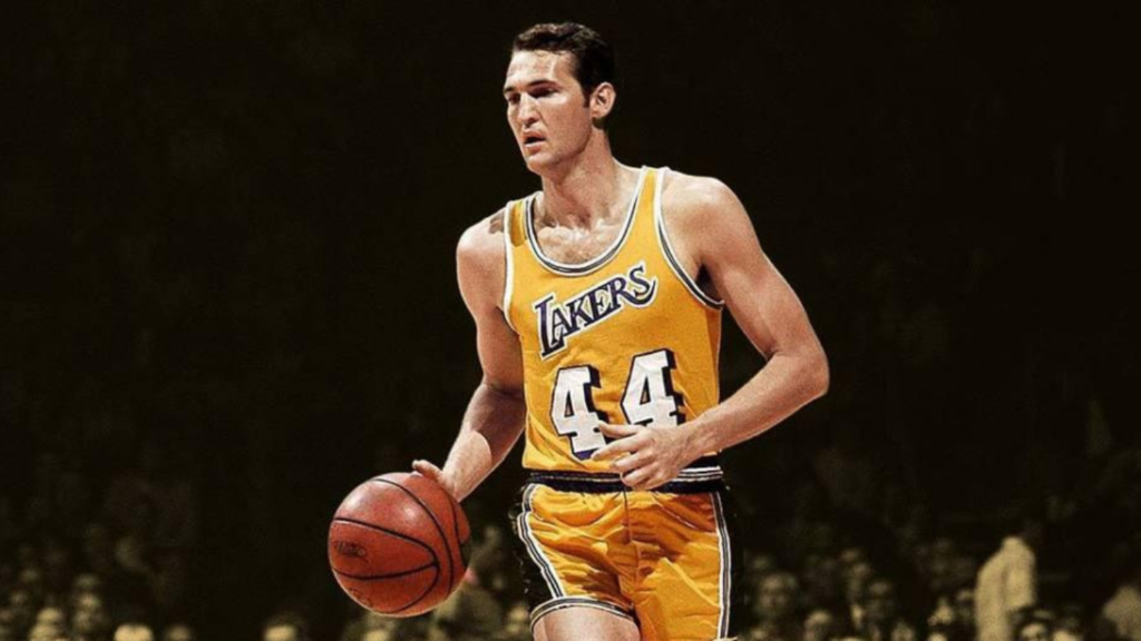 Jerry West emblema de la NBA