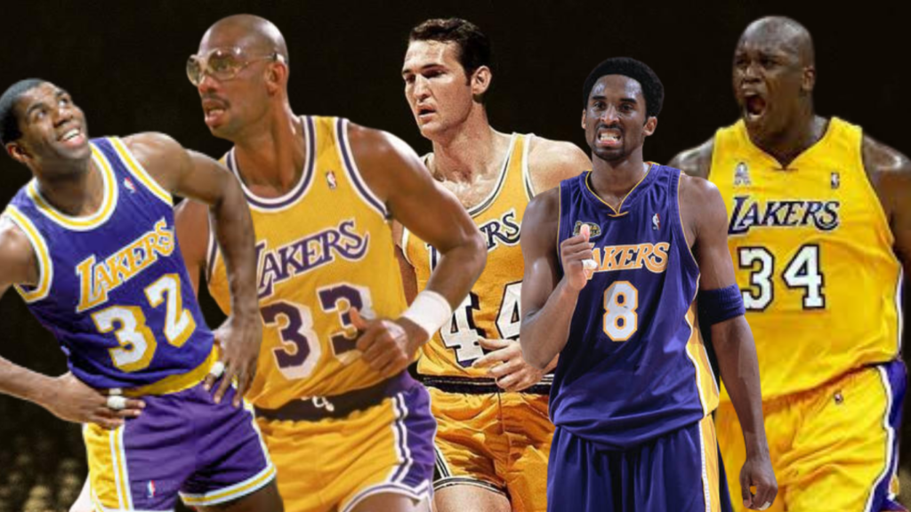 Los 5 mejores jugadores de la historia de Lakers