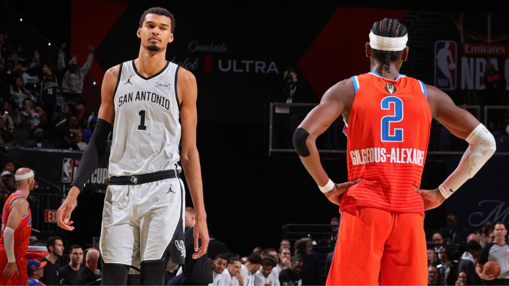 SGA contra Wembanyama para mvp de la NBA