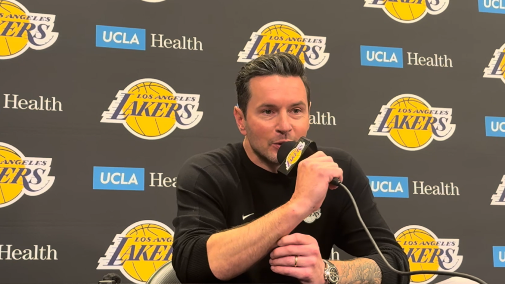 declaraciones del último partido de la temporada de lakers con JJ