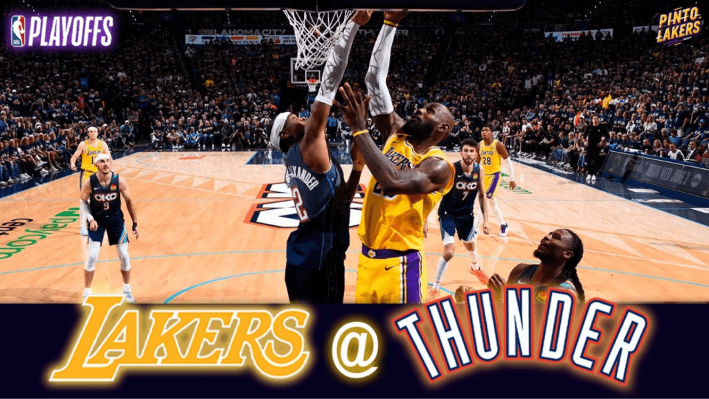 lakers vs okc juego 2
