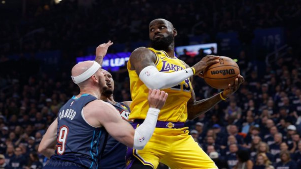 Oklahoma City Thunder y el arte de pegar: 3 claves 6 caruso vs lebron