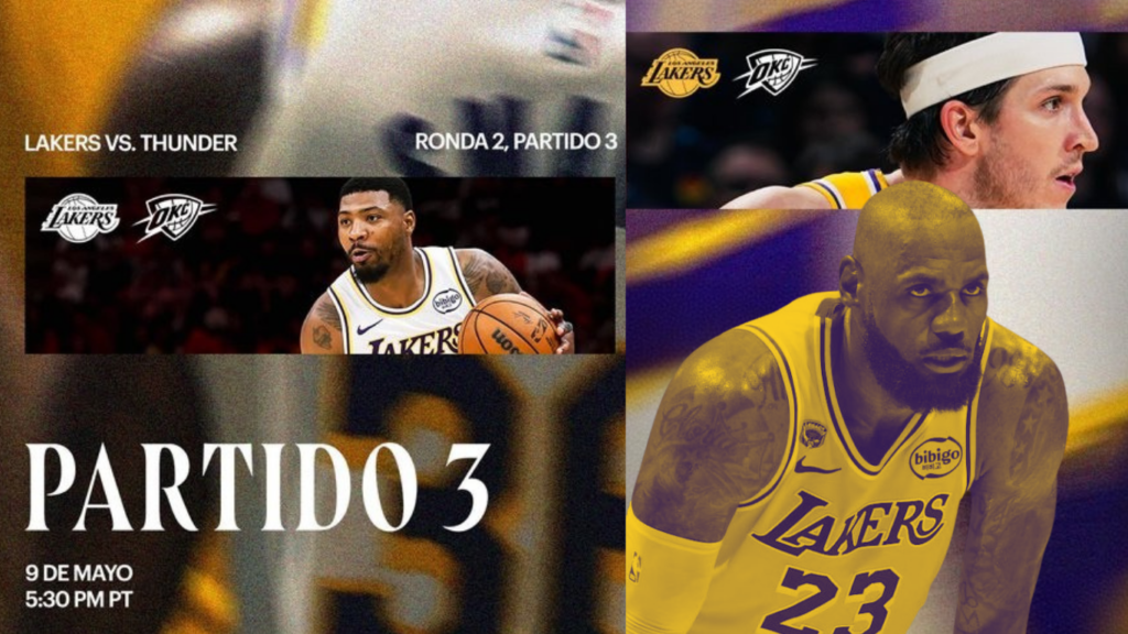 Previa de Lakers vs. OKC, Juego 3 1 lakers vs okc