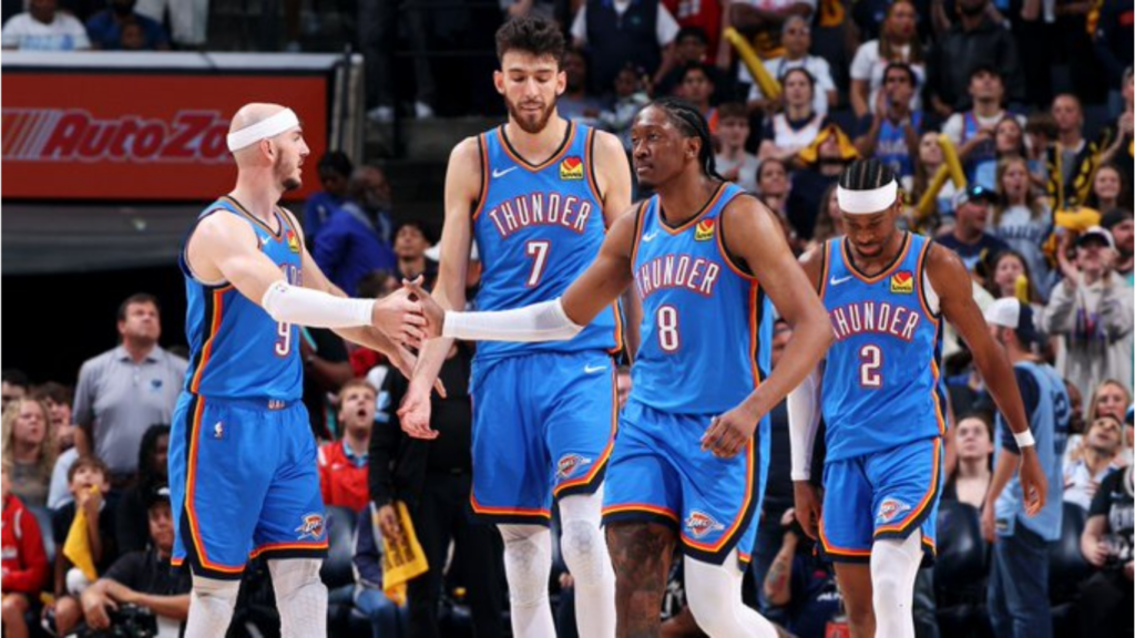 okc fue superior a lakers en el juego 1 de semifinales de la NBA