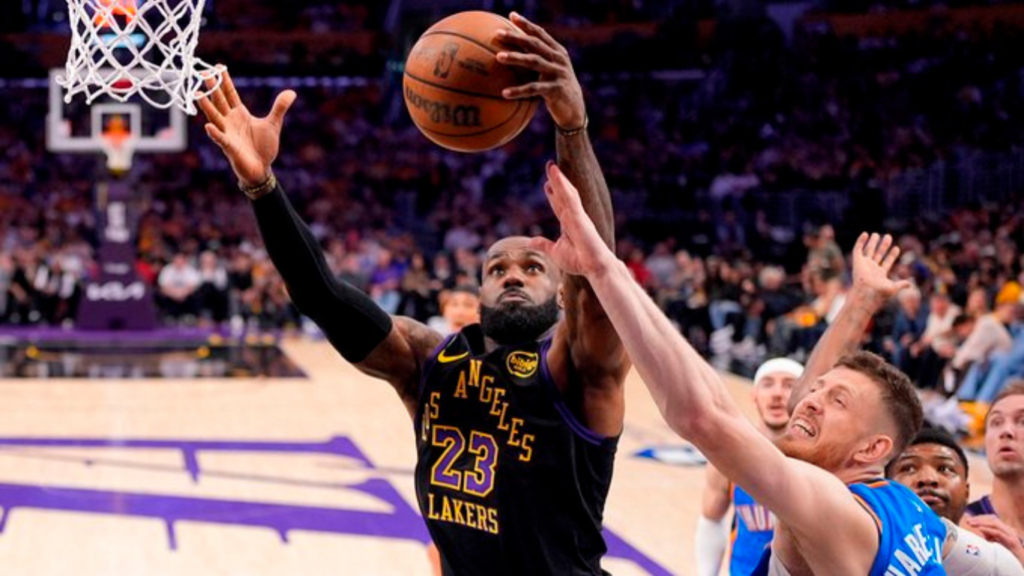 Lakers cayó de pie: el mejor partido de la serie 1 lakers vs okc