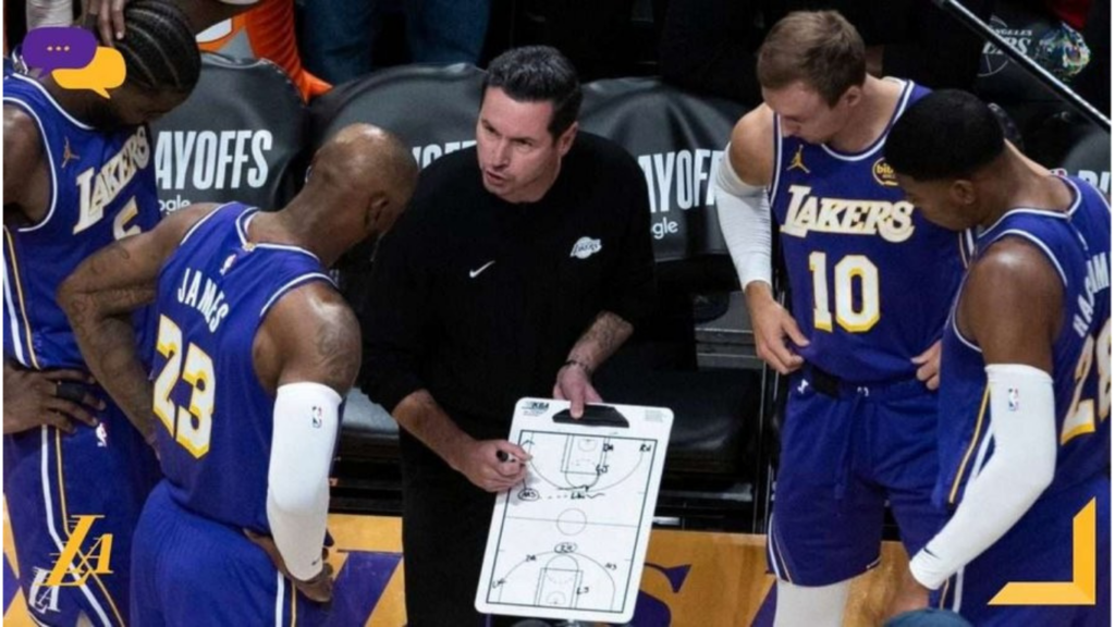 jj lakers con lebron y kennard
