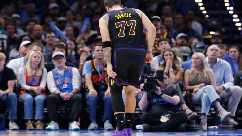 luka doncic lesión isquiotibiales
