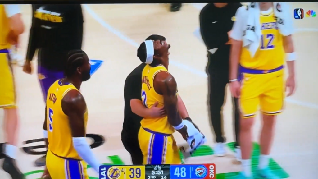 Vando se pierde el resto de la serie vs okc