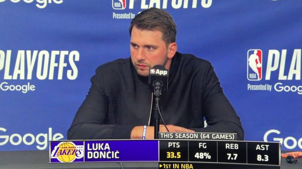 Declaraciones tras juego 4 Lakers vs OKC: Luka Dončić 1 Declaraciones de Luka Dončić