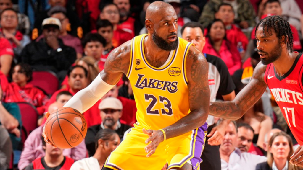 lebron james vs houston rockets